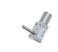 Moteur JGY370-M8 Arbre fileté Réducteur à vis sans fin courant continu 12-24 V/Moteur engrenage Régulation de la vitesse en métal autobloquant(24v,150RPM)