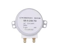 Moteur microsynchrone SS-5-240-TD 220/240 V 4 W 5 tr/min for ventilateur d'air chaud 50 Hz Moteur de plateau de four à micro-ondes