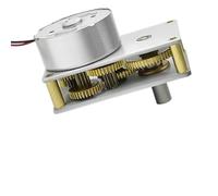 Moteur miniature à courant continu brossé 4142 - 300, petit moteur à réduction d'engrenage lent, régulation de vitesse de support(DC6V27RPM)