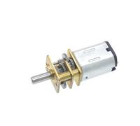 Moteur miniature à engrenages métalliques CC 12GA-N20, 3 V, 3,7 V, 5 V, 6 V, 12 V, faible régime, couple élevé, 4 roues motrices, tournevis électrique, moteur de verrouillage de porte(600,6V)