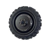 Moteur Moyeu 11 Pouces 48V 60V 72V 3000W Puissance de Crête, Moteur Brushless 80NM Couple Élevé, 150mm Dropout avec Pneu Vacuum pour Moto Électrique Scooter et Vélo DIY(60V)
