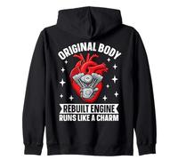 Moteur Original reconstruit après Une Chirurgie Cardiaque Sweat à Capuche