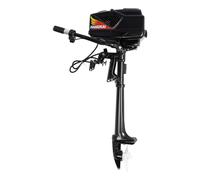 Moteur paddle 48V 1000W brushless arbre long 800kg | Sans balais,5-8km/h,arbre long,bateau <3m,silencieux,inclinaison 90°,hélice nylon,montage facile,idéal pour pêche et camping