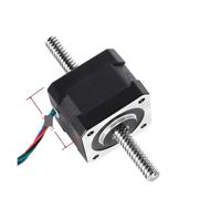 Moteur pas à linéaire moteur Non captif NEMA17 34mm avec vis mère Tr8(T8 0.4cm Lead,200mm lead screw)