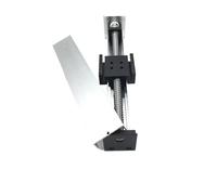 Moteur pas à linéaire Nema17 Support de moteur Module largeur 52 mm Table coulissante entièrement fermée Étape guidage Axe XYZ Guide robot unique(100mm Stroke SFU1204)