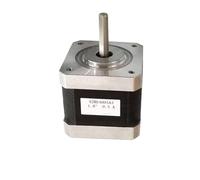 Moteur pas à pas 17 pas, angle de 1,8°, biphasé, quatre fils, simple/double arbre, 0,4 A, 40 N.cm, longueur du corps 40 mm, 42HS4004A4(Single shaft)