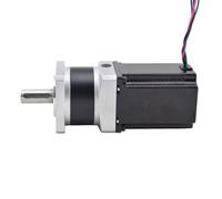 Moteur pas à pas 23 avec réducteur planétaire de précision, rapport 5:1/10:1, moteur à engrenages 23 Φ14 mm, arbre de sortie CNC, 1 pièce(Ratio 10 to 1)