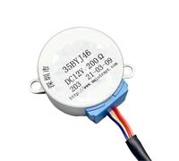 Moteur pas à pas 35BYJ46 DC 12V Moteur à tête pivotante gauche et droite for ventilateur de climatisation à quatre phases et cinq fils
