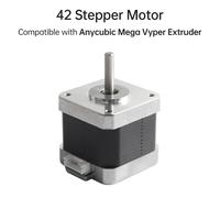 Moteur pas à pas 42, 2 phases, angle de pas de 1,8 ¡ã, faible bruit, compatible avec l'extrudeuse Anycubic Mega Vyper sans câble de connexion, pièce d'imprimante 3D