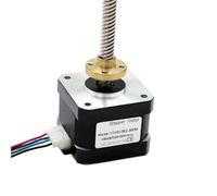Moteur pas à pas 42 V biphasé, 4 fils, Nema 17, tige linéaire T8 de 300 mm, 40 mm, 1,7 A, 0,45 Nm