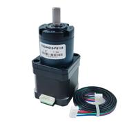 Moteur pas à pas 42BYG, longueur du corps 40 mm, rapport 3,71:1~139:1, moteur pas à pas à engrenage planétaire NEMA17 avec boîte de vitesses(17HS4401S-PG139)