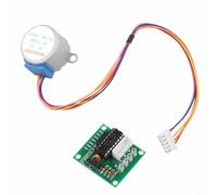 Moteur pas à pas 5 V 28 mm avec carte pilote ULN2003 - Angle de pas de 5,625°, rapport de réduction /64, compatible avec Arduino, AVR, ARM et 51 microcontrôleurs