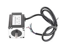 Moteur pas à pas 57 23 4 fils 24V 3A 72W, 1,8° angle, AC/DC, aluminium & inox - fonctionnement ultra - silencieux, haute réactivité, pour CNC, imprimante 3D et robotique (57HS7630A4D8 hache unique)