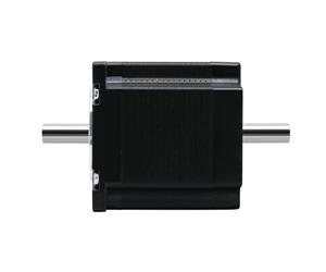 Moteur pas à pas 57 x 56 D 8 mm 6,35 mm NEMA23 4 fils 3 A 1,2 Nm 180 oz-in 23 for machine de gravure CNC et imprimante 3D(Dual Shaft,6.35mm)