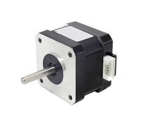 Moteur pas à pas à double arbre 42BYGH 1,3 A 17HS3401S-SZ 28 N.cm 34 mm 4 fils NEMA17