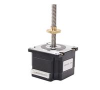 Moteur pas à pas à vis de sortie haute précision 17HS6401S-T8*8 avec pilote TB6600 - 1,8 A, plage de 100-400 mm pour un fonctionnement fluide (4128-T8-100 mm-TB6600 plomb 4)