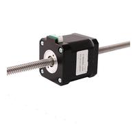 Moteur pas à pas à vis traversante Nema 17, 42HA48-T8, 2 phases, 4 fils, 48 mm, mouvement similaire, 1 pièce(200mm)