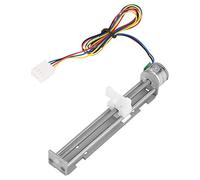 Moteur Pas à Pas avec Glissière Linéaire DC 12V, Rail de Vis Linéaire pour Machine de Gravure DIY
