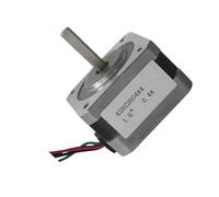 Moteur pas à pas biphasé 17 à quatre fils, arbre simple, 0,4 A, corps 26 mm, 1,8 degré, 20 N.cm, arbre 5 mm, 12 V, 24 V, 42HS2604A4