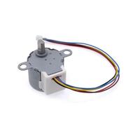 Moteur pas à pas CC 5 V 12 V 24BYJ48 2 W, moteur à engrenages pas à pas, support de ventilateur, moteur à tête vibrante 6 tr/min, 1 pièce(12v)
