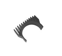 Moteur Pas à Pas d'extrudeuse K1 avec engrenage à 12 Dents Compatible avec Crea-lity K1,C, Max, 3 V3, Plus Accessoires d'imprimante 3D(Black Heatsink)