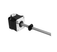 Moteur pas à pas linéaire à vis, Moteur pas à vis linéaire biphasé, filetage T8, 42 x 34 mm, poussée 120 N