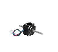 Moteur pas à pas linéaire NEMA14, arbre traversant Non captif, moteur pas à pas linéaire de 25mm, 1,2a avec vis mère Tr6.5 * 3