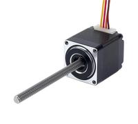 Moteur pas à pas linéaire non captif 0,75 A, 34 mm, pas de vis empilé 2 mm, longueur de câble 100 mm