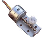 Moteur pas à pas miniature efficace de remplacement, moteur pas à pas biphasé à quatre fils pour un contrôle de mouvement fluide, dents durables, engrenage en plastique