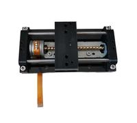 Moteur pas à pas miniature for table coulissante, 2 phases, 4 fils, course 15 mm/50 mm, 2 V/3 V, 0,3 A