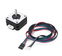 Moteur pas à pas Nema 17 2 phases, haute précision, angle de pas de 1,8 °, performances fiables, moteur durable DC 4,1 V pour pièces de machine d'extrudeuse, 1 pièce