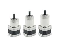Moteur pas à pas Nema 17 42HS34 avec rapport de réduction 3,7 × 14 × 51, couple extérieur max. 5 Nm, DC 9-20 V, 1,5 A(Ratio 3.7)