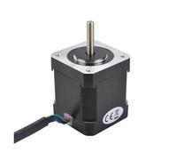 Moteur pas à pas Nema 17 étanche IP65 0,59 Nm 48 mm 2 A 2 phases Moteur pas à pas Nema 17 4 fils Moteur CNC