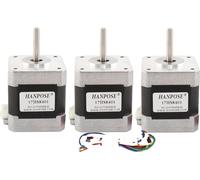 Moteur pas à pas Nema 17, livraison e, 78Oz-in, 17HS8401 x 3pcs