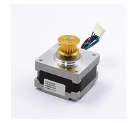 Moteur Pas À Pas Nema16 39MM DC 12V-24V 1.8 ° Angle Pas À Pas 2 Phases 4 Fils Moteur Pas À Pas For Imprimante 3D Machine De Gravure(Model B with gear)