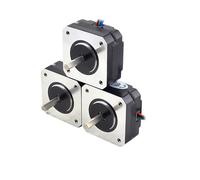 Moteur pas à pas Nema17 17HS08-1004S, 20.5mm, 16ncm, 1A, 42 étapes, 4 fils, for imprimante 3D CNC, 1 pièce(1PC 17HS08-1004S)