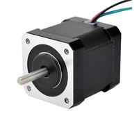 Moteur pas à pas Nema17 double arbre 1,68 a 44ncm 42x48mm 4 fils for imprimante 3D CNC 1 pièces