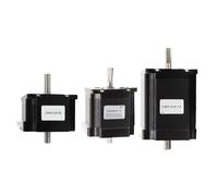 Moteur pas à pas NEMA23, Double arbre, 23HS4128-SZ 23HS5628-SZ, 2,8a, 126N.cm, Double D = 8mm, 57x56mm, 1 pièce(23HS4128-SZ)