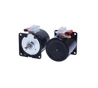 Moteur pas à pas, Synthèse magnétique continue for moteur à engrenas AC, engrena 220 28 W 68KTYZ, boîte de vitesses, arbre central de 7 mm, arbre excentrique, 1 tr/min-110 tr/min, type D,Couple élevé