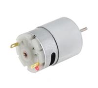 moteur, petit moteur, Micromoteur à courant continu en acier avec anneau de protection for jouets DIY, sèche-cheveux, mini ventilateur, petits appareils électroménagers