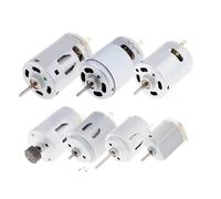 moteur, petit moteur, Moteur CC 3V 6V 12V à balais de carbone haute vitesse for sèche-cheveux, ventilateur DIY, mini micromoteur