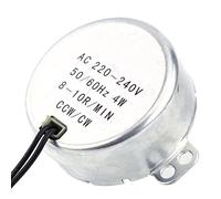 Moteur Plateau Tournant Micro Onde,Moteur Micro Onde,Moteur Creche,Motoréducteur 10Rpm,Moteur Synchrone,Ty50A Synchrone M 1Pc 220240V Ac Moteur À Engrenages Synchrone 4W Cwcw0.81 Rpm (8-10Rpm)