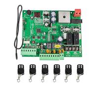 Moteur Portail, Carte PCB de Type universel 12V/24V for panneau de commande d'ouvre-porte pivotant à Double bras automatique système de Centre de contrôle intelligent for allée ,pour portail(6 remotes