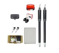 Moteur Portail Coulissant, AC110V/220 V 24VDC 200 KG par feuille actionneur linéaire électrique moteur automatique solaire ouvre-porte battante Kits de moteur(Kit b)