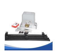 Moteur Portail Coulissant, Moteur d'ouvreur de porte coulissant électrique KMP202, 1800KG, moteur d'ouverture de porte GSM avec support de Rail en Nylon de 4m ou 5m(Kit3)
