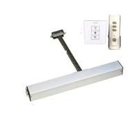 Moteur Portail Coulissant, Ouvre-fenêtre automatique Tuya, wi-fi, 24V, avec clé à distance, 400N, chaîne unique, domotique for serre électrique(Kit9)