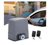 Moteur Portail Coulissant, Ouvre-moteur de porte coulissante, Kit alimenté à l'énergie solaire DC 24V, opérateurs de portes automatiques, 500KG/800KG avec batterie