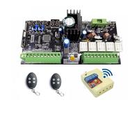 Moteur Portail Coulissant, Ouvre-porte battante 12V 24V DC, unité de commande de moteur, contrôleur PCB, carte électronique for moteur simple ou Double(Kit 3)