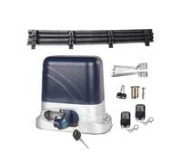 Moteur Portail Coulissant, Ouvre-porte coulissante électrique automatique, utilisation de porte domestique, moteur, opérateur de télécommande avec support en Nylon de 4M, Kit complet 1200KG