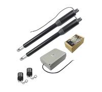 Moteur Portail Coulissant, Système de moteur solaire 200 Kg, porte automatique AC220V/AC110V, actionneur de pilote de porte battante, ouvre-porte parfait(Kit 14)